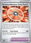 Technical Machine: Crisis Punch 090  SV Paldean Fates - Uncommon