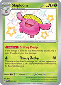 Skiploom 097  - Holofoil SV Paldean Fates - Shiny Rare