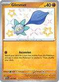 Glimmet 179  - Holofoil SV Paldean Fates - Shiny Rare