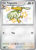 Pidgeotto 197  - Holofoil SV Paldean Fates - Shiny Rare