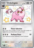 Oinkologne 208/091  - Holofoil SV Paldean Fates - Shiny Rare