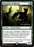 Champion of Rhonas (PRE-159) - Amonkhet Promos Foil