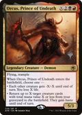 Orcus, Prince of Undeath (PPAFR-229) - Adventures in the Forgotten Realms Promos