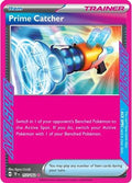 Prime Catcher 157  - Holofoil SV05 Temporal Forces - ACE SPEC Rare