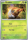 Grubbin 018  - Reverse Holofoil SV05 Temporal Forces - Common
