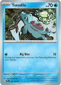 Totodile 039  - Reverse Holofoil SV05 Temporal Forces - Common