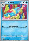 Croconaw 040  - Reverse Holofoil SV05 Temporal Forces - Common