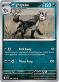 Mightyena 106  - Reverse Holofoil SV05 Temporal Forces - Common