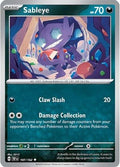 Sableye 107  SV05 Temporal Forces - Uncommon