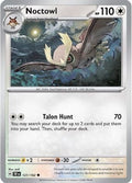 Noctowl 127  - Reverse Holofoil SV05 Temporal Forces - Common