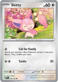 Skitty 130  - Reverse Holofoil SV05 Temporal Forces - Common