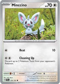 Minccino 136/162  - Reverse Holofoil SV05 Temporal Forces - Common
