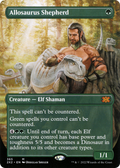 Allosaurus Shepherd (Borderless) (2X2-365) - Double Masters 2022 Foil