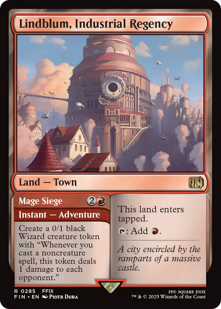 Lindblum, Industrial Regency (FIN-285) - FINAL FANTASY Foil
