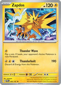 Zapdos 065  - Holofoil SV06 Twilight Masquerade - Rare