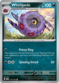 Whirlipede 116  - Reverse Holofoil SV06 Twilight Masquerade - Common