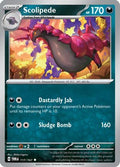 Scolipede 117  - Reverse Holofoil SV06 Twilight Masquerade - Uncommon