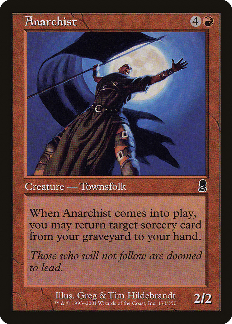 Anarchist (ODY-173) - Odyssey Foil