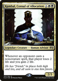 Kambal, Consul of Allocation (PRE-183) - Kaladesh Promos Foil