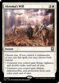 Akroma's Will (Ripple Foil) (M3C-165) - Modern Horizons 3 Commander Foil