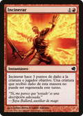 Incinerate (Spanish) - "Incinerar" (PS11-112) - Salvat 2011