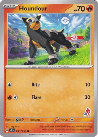 Houndour - Armarouge 39  Battle Academy 2024 - Common
