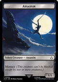Assassin // Shapeshifter Double-Sided Token (ACR-4 // 2) - Assassin's Creed Tokens Foil