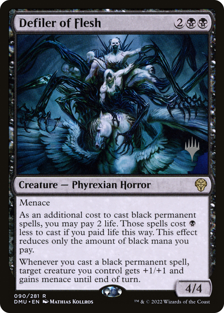 Defiler of Flesh (PPDMU-090) - Dominaria United Promos