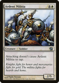 Ardent Militia (8ED-003) - 8th Edition Foil