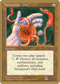 Nevinyrral's Disk - 1996 George Baxter (4ED) (SB) (WCD-) - Pro Tour Collector Set