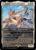 E. Honda, Sumo Champion (SLD-428) - Secret Lair Drop / E. Honda, Sumo Champion