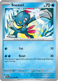 Sneasel 013  SV Shrouded Fable - Common