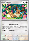 Eevee 050  - Reverse Holofoil SV Shrouded Fable - Common