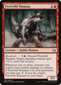 Pyrewild Shaman (MM3-106) - Modern Masters 2017 Foil