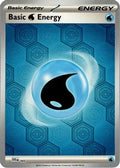 Basic Water Energy 003  - Reverse Holofoil SV Shrouded Fable - Common