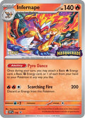 Infernape (Prerelease) [Staff] 116  - Holofoil SV Scarlet & Violet Promo Cards - Promo
