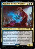 Rassilon, the War President (WHO-150) - Doctor Who Foil