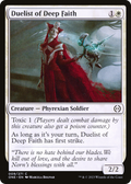 Duelist of Deep Faith (ONE-009) - Phyrexia: All Will Be One Foil
