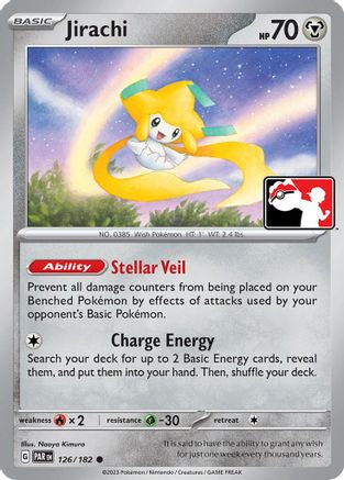 Jirachi 126  - Holofoil Prize Pack Series Cards - Common