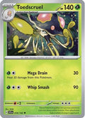 Toedscruel 018  - Reverse Holofoil SV07 Stellar Crown - Uncommon