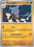Marowak 073  - Reverse Holofoil SV07 Stellar Crown - Uncommon
