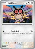 Hoothoot 114  SV07 Stellar Crown - Common