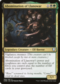 Abomination of Llanowar (CMR-265) - Commander Legends