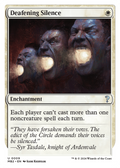 Deafening Silence (White Border) (MB2-009) - Mystery Booster 2