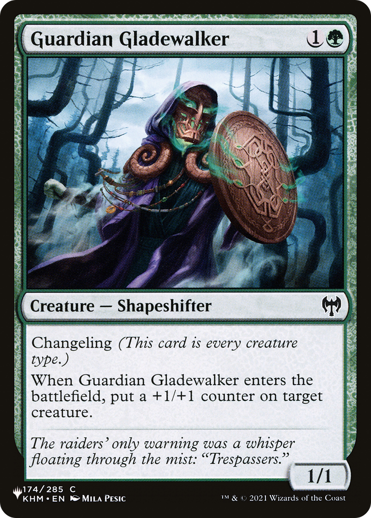 Guardian Gladewalker (LIST-174/285) - The List