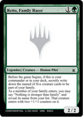 Retto, Family Racer (-) - Un-Known Event Playtest Cards