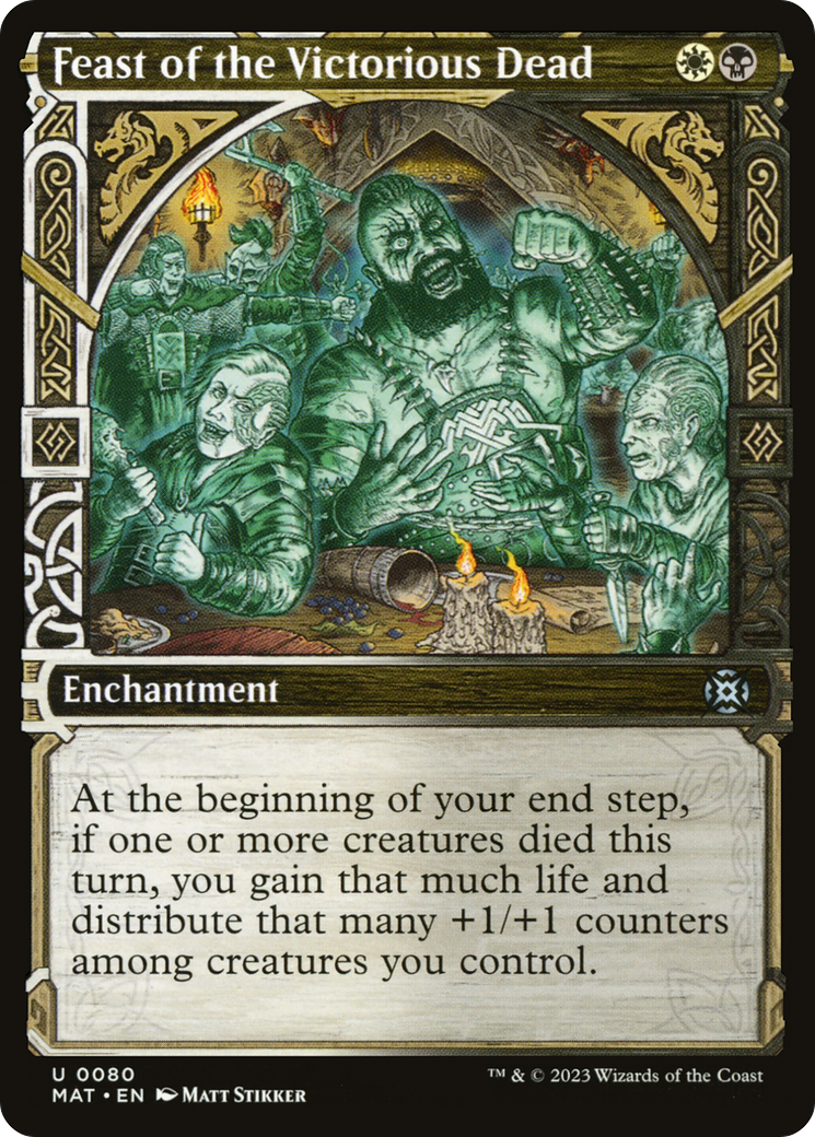 Feast of the Victorious Dead (Showcase) (MAT-080) - March of the Machine: The Aftermath: (Showcase)