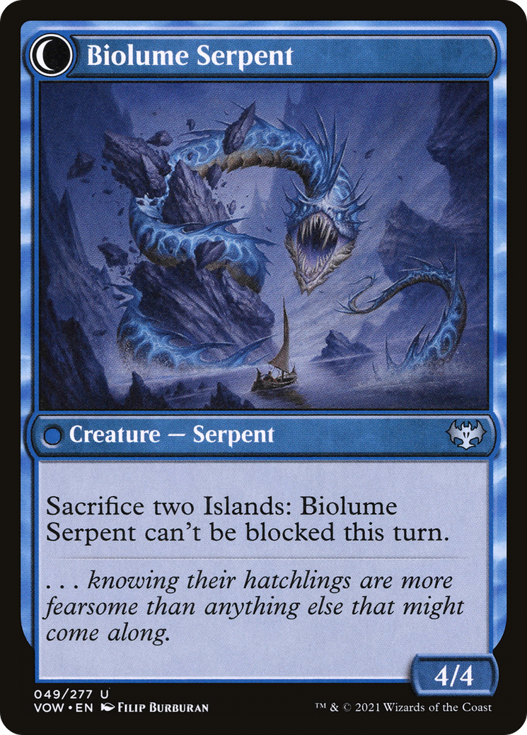 Biolume Egg (VOW-049) - Innistrad: Crimson Vow: (Double Faced Transform)