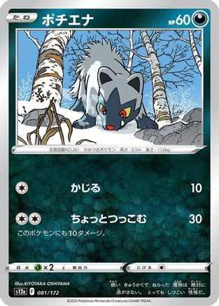 Poochyena - 081/172 (081/172) - S12a VSTAR Universe