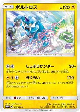 Thundurus (012/054) - SM10a GG End